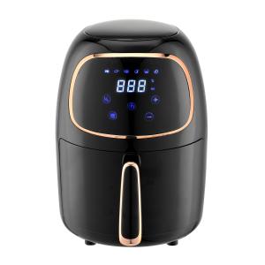 China Digital Compact Air Fryer 1200W , Black 2l Air Fryer For Healthy Eating supplier