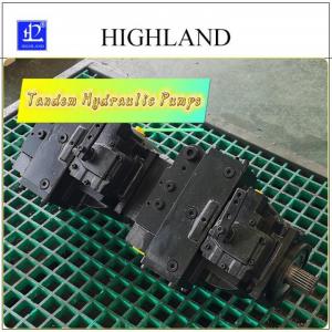 Tandem Hydraulic Pumps With Variable Displacement For Mobile Equipment