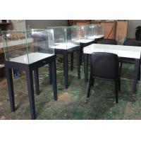 China Large Qty Exhibition Display Cases Matte Gray Color Modern Simple Design on sale
