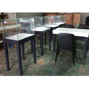 China Large Qty Exhibition Display Cases Matte Gray Color Modern Simple Design supplier