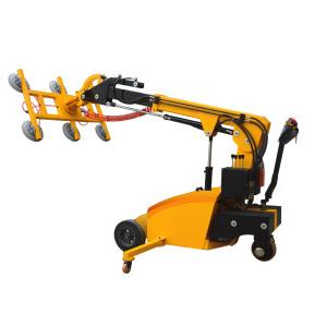 Mobile Glass Lifting Machine For Double Glazing Glass With Suckers