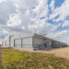 Hangar avicole en acier préfabriqué personnalisé Q235B Q355 galvanisé