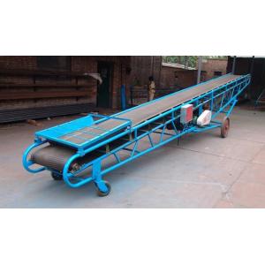 China Flat Flexible Belt Conveyor / Mobile Belt Conveyor Industrial Department supplier