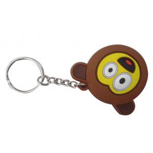 Freeuni Eco-Friendly Promotional 3D soft pvc keychain and cute key ring for Bag Accesories