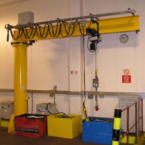 Button Control 6 Ton Jib Crane Time Saving Material Handling Equipment