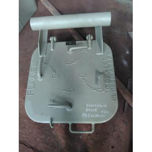 Grey Paint Marine Hatch Cover , 4 - 12 Mm Thick Marine Manhole Hatch Cover