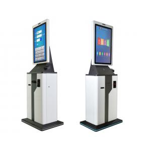 China Card Payment Self Service Ticketing Kiosk Visitor Ordering Kiosk Machine supplier