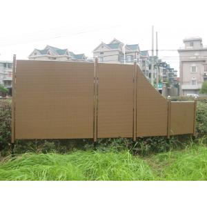 China Outdoor Rattan Furniture , Garden / Beach KD Wicker Screen Fence supplier