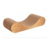 China Comfortable Curved Cardboard Cat Scratcher Bed Abrasion Resistance Various Colors wholesale