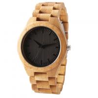 ROHS BSCI Bamboo Wooden Wrist Watch Japan Quartz Movement