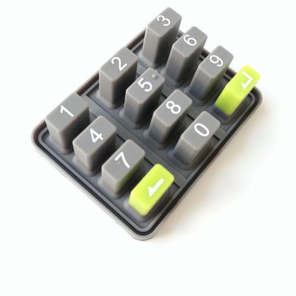 リードタイム 7-15日 数字シリコンボタン 複数のデバイスに合わせた 直接