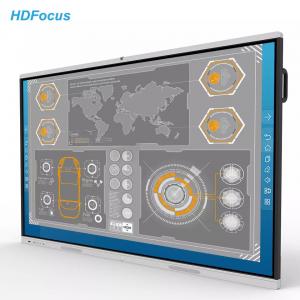China Anti Reflection Tempered Glass Interactive Flat Panel , Smart Touch Interactive Board supplier