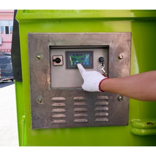 China 15m3 6tons Mobile Waste Compactor Mobile Refuse Compactor LYM-13000F wholesale