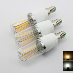 China 3W 6W E27/E14 COB LED filament bulb light Energy Saving LED corn filament lamp low consumption AC110-240V supplier