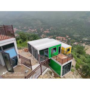Mobile 20 Ft Shipping Container House Tiny Homes Sandwich Panel