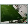 SGS Landscaping Artificial Grass Carpet Roll With Monofil PE / Curly PPE