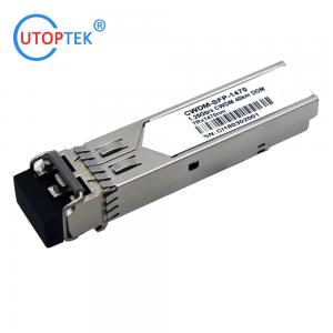 1.25G CWDM SFP 40km 1270~1610nm optical fiber transceiver module for cisco/huawei/Extreme/Alcatel/Arista