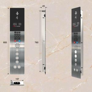 LCD Stainless Steel Elevator COP Panel Lop Cop Display For Lift Control Button