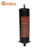 120mm Steel Shell And Coil Heat Exchanger RAK05-CMF 13KW Copper Coil Heat Exchanger