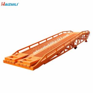 China 6 ton hydraulic adjustable container loading dock ramp for sale supplier