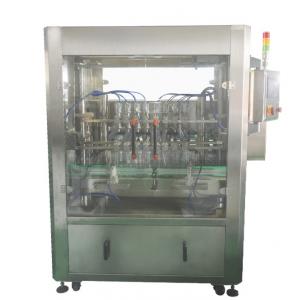 China 10 Heads Bottle Washing Filling Machine for Orange Juice Customized 4 Filling Nozzles supplier