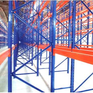 China Q355B Steel Selective Pallet Racking Shelving Storage System Heavy Duty For Cold Room supplier