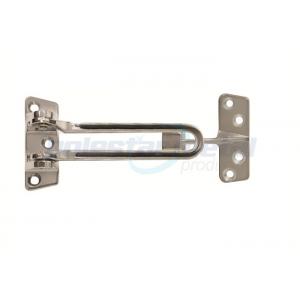 China Rustic Decorative Door Hardware 4 1/8 Polished Chrome Chain Door Security Guard supplier