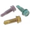 1/4 Hex Washer Head Self Drilling Screws For Roofing Sheet Color Dacromet