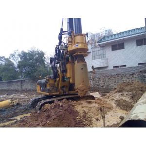 China Small Hydraulic Piling Rig KR60C for Drilling 24m Depth 1000 mm diameter Foundation Pile CE / ISO9001 supplier