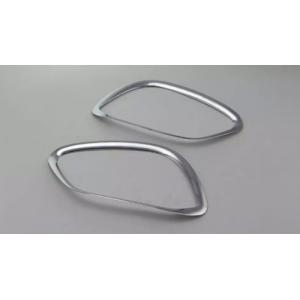 China Chrome Silver Color Front Fog Light Cover Fit Mercedes Benz GLC Class 2015 supplier