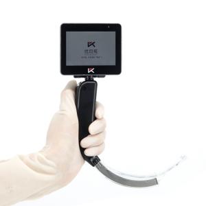 China ODM OEM Hospital Surgical Instruments 3 Inch Screen Rigid Video Laryngoscope Set supplier
