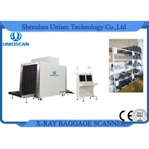 China Security Airport Baggage Checking X Ray Luggage Scanner With Dual Energy Generator supplier