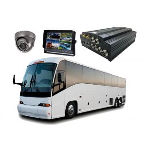 China Bus CCTV HDD Mobile DVR 4CH Hard Drive H.264 Compression Format supplier