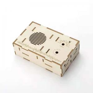 Plywood Laser Cutting Parts 0.2mm Laser Wood Box ISO9001