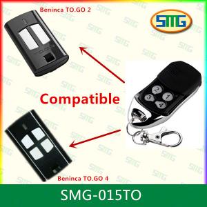 China SMG-015TO Compatible Garage Door Rolling Code Bennica 433MHz Wireless Remote Control supplier