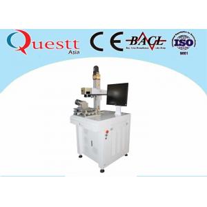 China Jewelry Desktop Small Fiber Laser Marking Machine With Highly Precision supplier