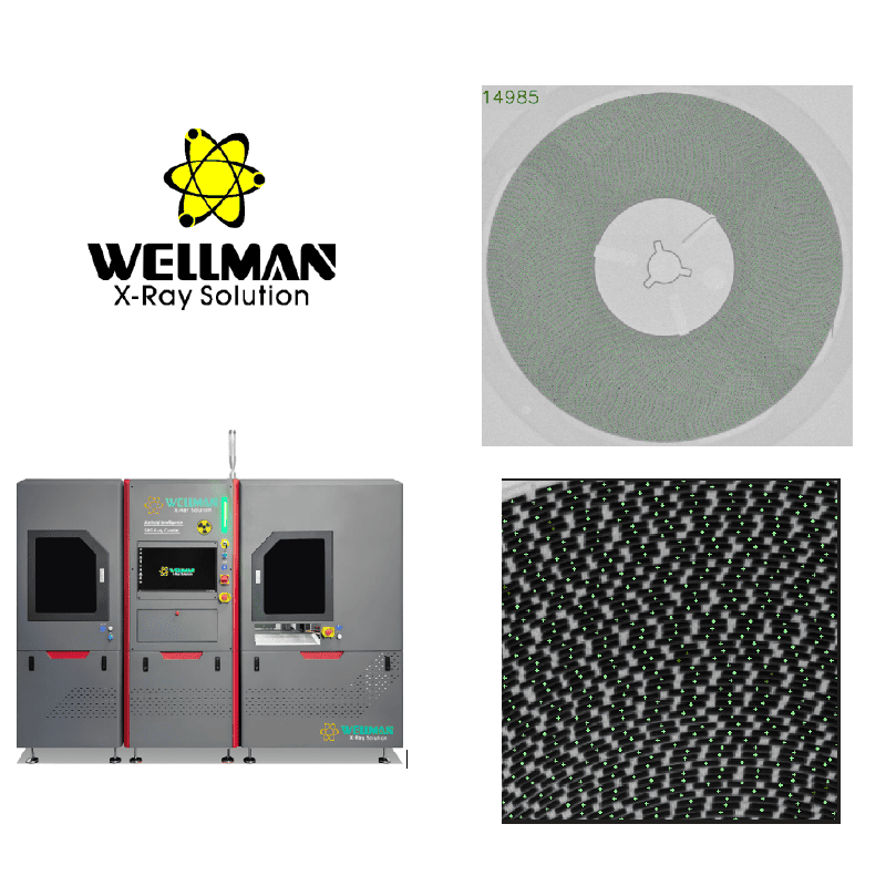 China Fully Automatic X Ray Reel Counter With AI High Precision Long Service Life wholesale