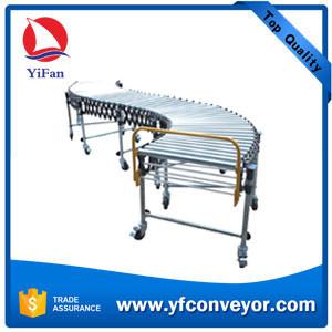 China Flexible Gravity Roller Conveyor,Expandable No Power Roller Conveyor supplier