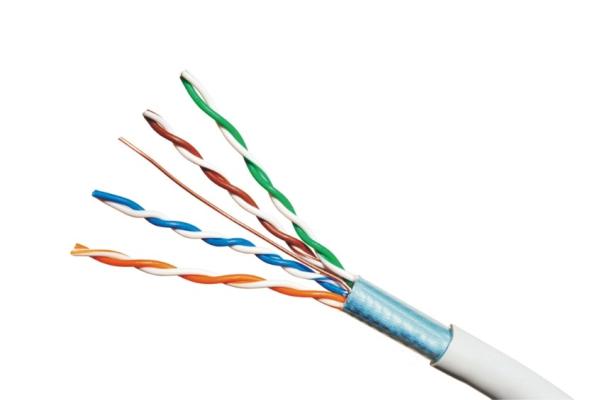 High Performance FTP Cat5e PVC Network Cable With Fluke Pass Eco Friendly