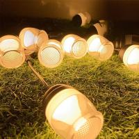 China Christmas Decorative Solar Outdoor String Light PVC ABS Holiday Party on sale