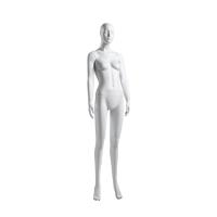 China Beautiful White Female Mannequin , curvy Female Fiberglass Mannequin For Display on sale