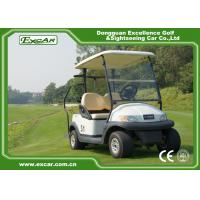 China EXCAR A1S2 White 48V Trojan Battery Operated Electric Golf Carts on sale