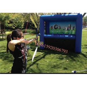 China inflatable archery , archery inflatable game , Archery Hoverball  Interactive Games supplier
