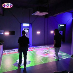China Wireless Control All-in-one Mobile Interactive Floor Projection With Touch Screen wholesale