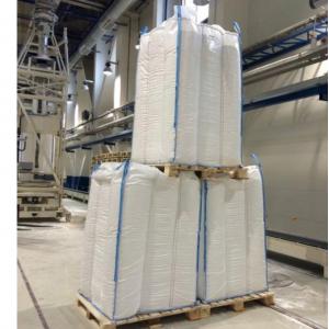 100% PP FIBC Bags Bulk Bags Tonne Big Bags With Baffle 1500kg Loading Packing Tapioca Corn Starch Flour