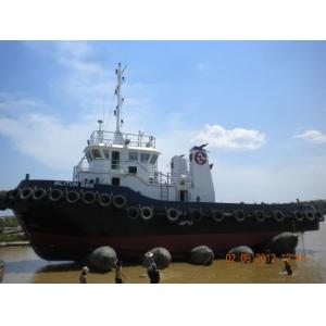 Black Inflatable Rubber Airbag Shipyard Vessel Boat Launching Airbag