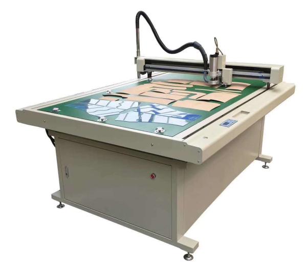 Speed KAEMI Vinyl Pattern Machine de fraisage CAO pour la coupe rapide du boîtier d'argent à cadre bleu