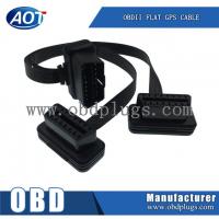 obd2 Y splitter cable OBDII 1male to 2female extension flat cable