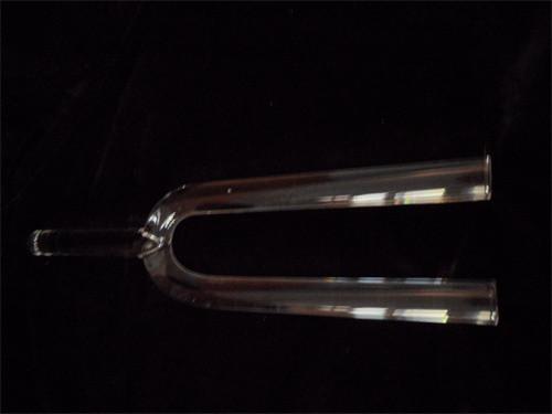 Clear A Third Eye Chakra Quartz Crystal Tuning Fork  Diameter in 16MM