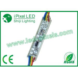 China Digital Full color LED Pixel Module Backlighting 3 - pin IP66 CE & RoHS supplier